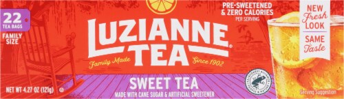 Luzianne® Sweet Tea Bags Perspective: top