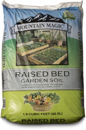 Mountain Magic™ Raised Bed Garden Soil Perspective: top