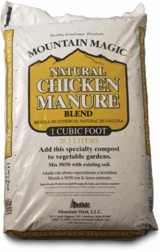 Mountain West Products Mountain Magic™ Chicken Manure Compost Blend Perspective: top