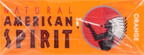 American Spirit Orange Cigarettes Perspective: top