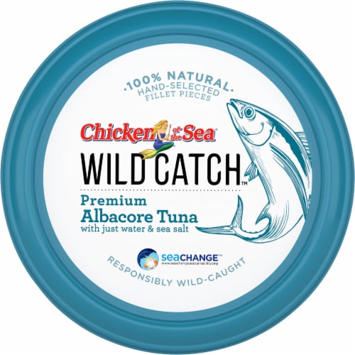 Chicken of the Sea Wild Catch Premium Albacore Tuna Perspective: top