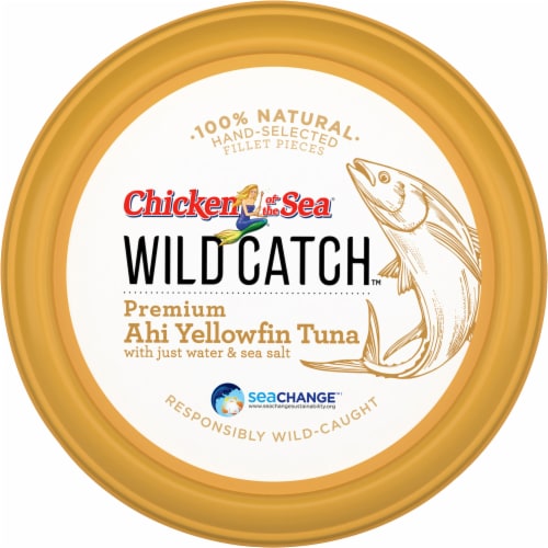 Chicken of the Sea Wild Catch Premium Ahi Yellowfin Tuna Perspective: top