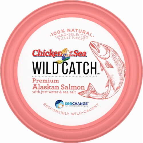 Chicken of the Sea Wild Catch Premium Alaska Salmon Perspective: top