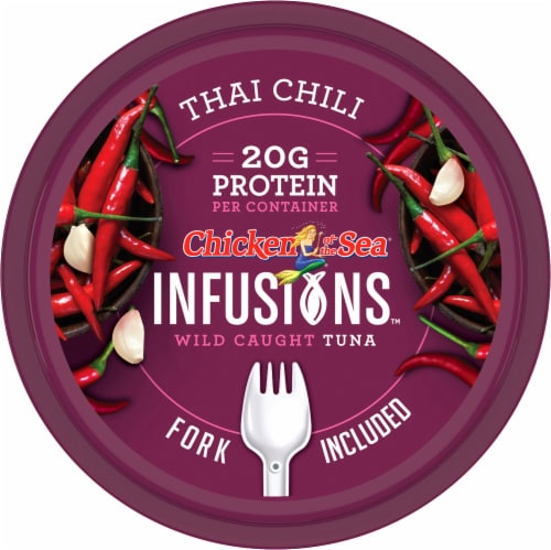 Chicken of the Sea® Infusions™ Thai Chili Tuna Cup Perspective: top