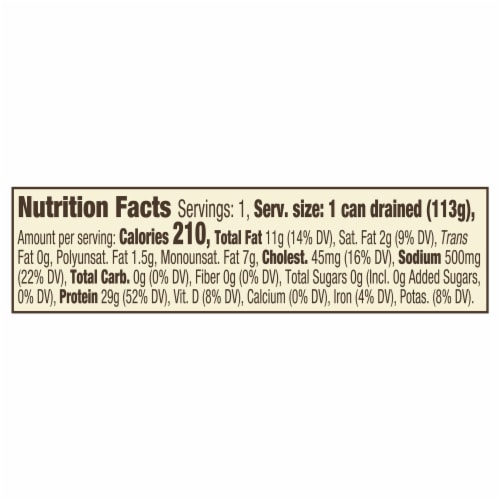 Genova Premium Yellowfin Tuna in Olive Oil Perspective: top