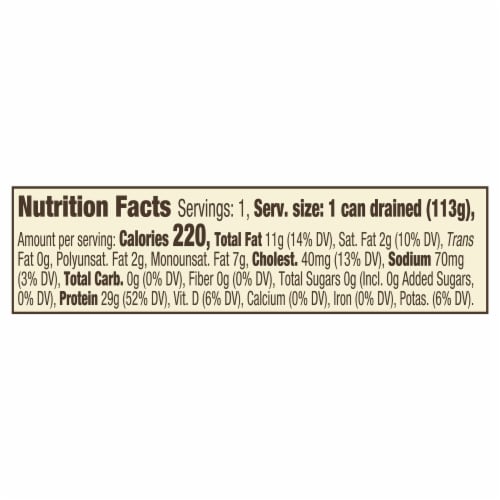 Genova Premium Albacore Tuna in Olive Oil, Low Sodium Perspective: top