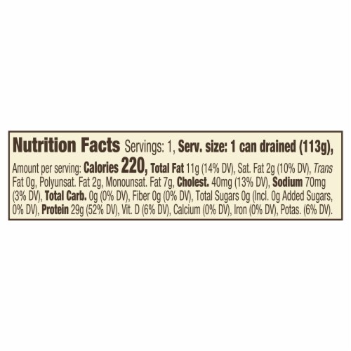 Genova Premium Albacore Tuna in Olive Oil, Low Sodium Perspective: top