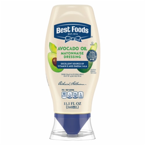 Best Foods Avocado Oil & Hint of Lime Mayonnaise Dressing Perspective: top