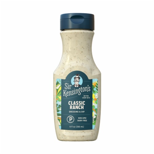 Sir Kensington's Classic Ranch Dressing Sauce Dip Perspective: top