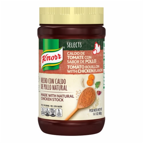 Knorr® Selects Chicken Tomato Flavor Bouillon Perspective: top