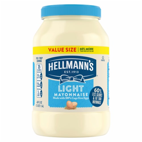 Hellmann's Light Mayo Perspective: top