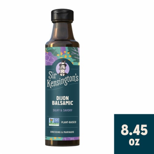 Sir Kensington's Keto & Paleo Dijon Balsamic Vinaigrette Gluten-Free Vegan Dressing & Marinade Perspective: top