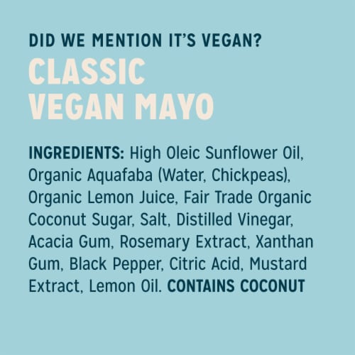 Sir Kensington's Classic Vegan Mayo Perspective: top