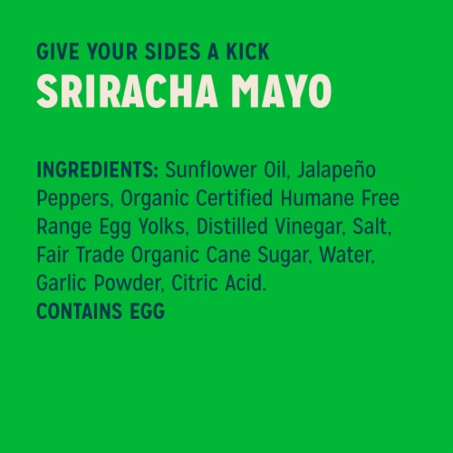 Sir Kensington's Sriracha Mayo Mayonnaise Perspective: top