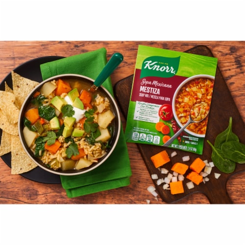 Knorr Mestiza Sopa Mexicana/Mexican Soup Mix Perspective: top