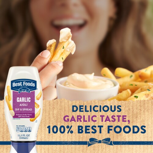 Best Foods Garlic Aioli Dip & Spread Perspective: top