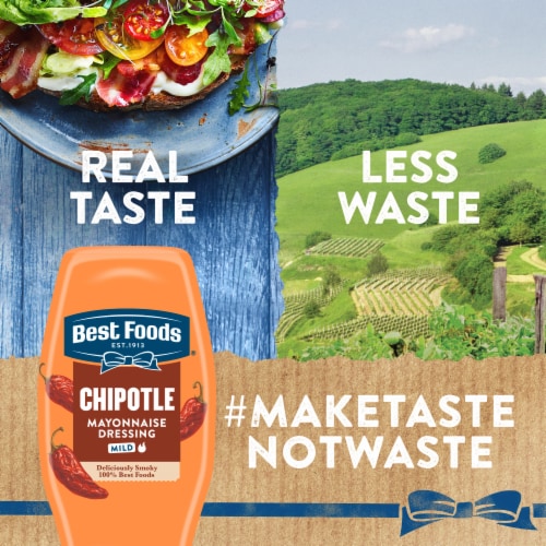 Best Foods Mild Chipotle Mayonnaise Dressing Perspective: top