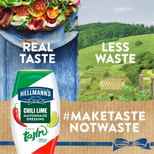 Hellmann's Chili Lime Mayonnaise Dressing Perspective: top
