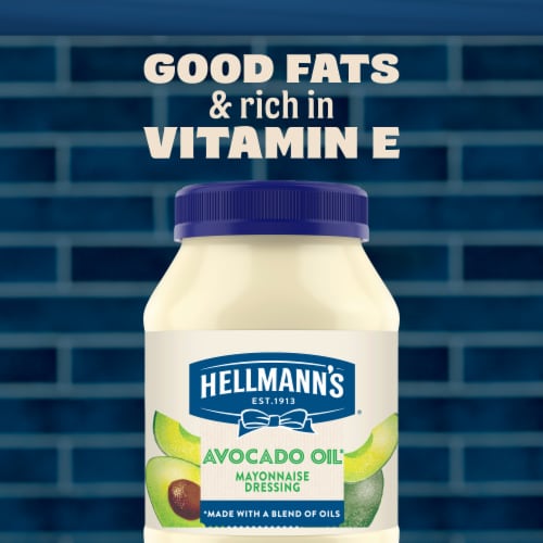 Hellmann's Avocado Oil Mayo Perspective: top