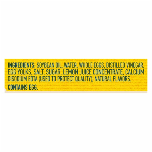 Hellmann's Real Mayonnaise Perspective: top