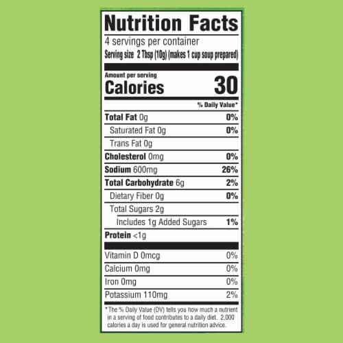 Knorr Vegetable Soup Mix and Recipe Mix Perspective: top