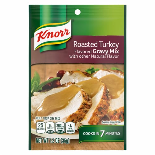 Knorr® Roasted Turkey Gravy Mix Perspective: top