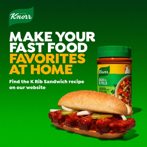 Knorr Granulated Chicken Flavor Bouillon Perspective: top
