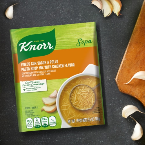 Knorr Sopa Chicken Noodle Pasta Soup Mix Perspective: top