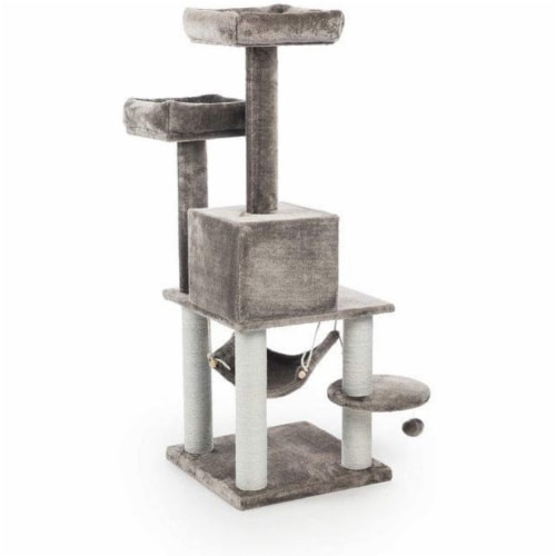 Prevue Pet Products Kitty Power Paws Party Tower Furniture Perspective: top