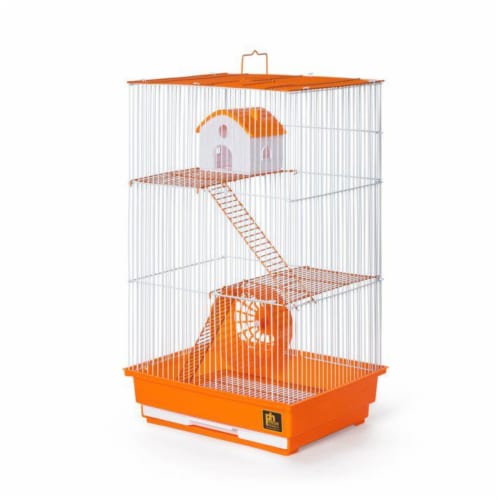 Prevue Pet Products 3-Story Hamster/Gerbil Home - Orange Perspective: top