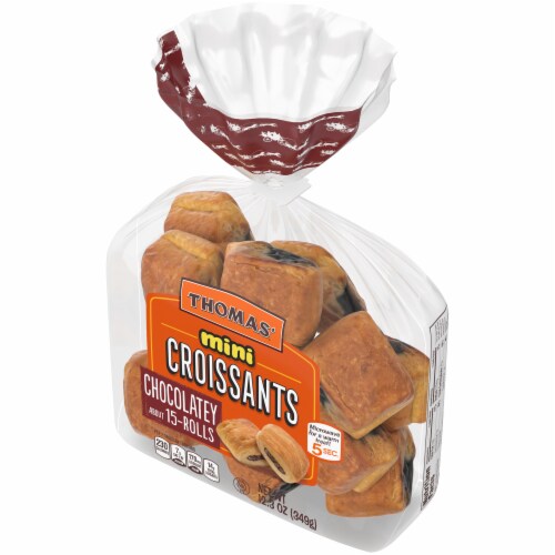 Thomas' Chocolatey Mini Croissants Perspective: top