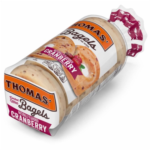 Thomas' Cranberry Bagels Perspective: top