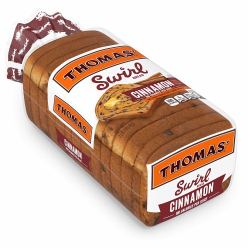 Thomas' Cinnamon Swirl Bread Perspective: top