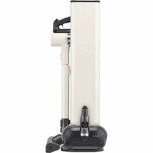 LG A939KBGS CordZero Cordless Stick Vacuum - Sand Beige Perspective: top