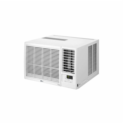LG LW8021HRSM 7,500 BTU Smart Wi-Fi Cooling/Heating Window Air Conditioner Perspective: top