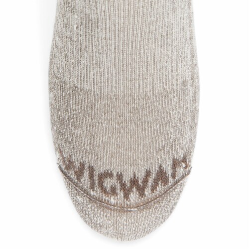 Wigwam Merino Comfort Hiker Crew Socks - Taupe Perspective: top