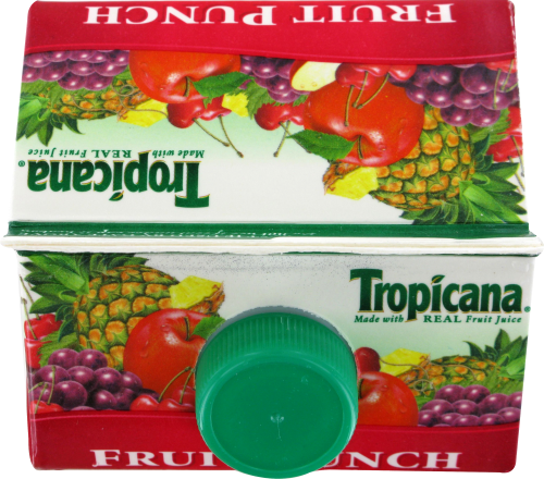 Tropicana Fruit Punch Perspective: top