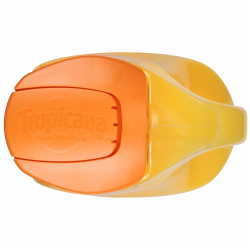 Tropicana Pure Premium No Pulp Original Orange Juice Perspective: top