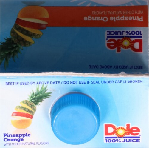 Dole Pineapple Orange Juice Perspective: top