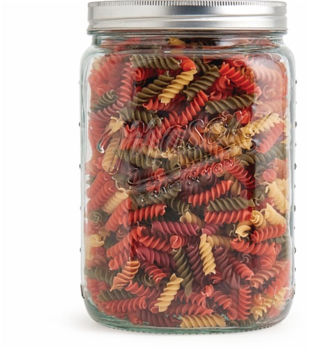 Tabletops Unlimited Glass Canister with Screw Top Lid Perspective: top