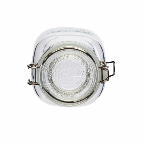 Tabletops Unlimited Mason Glass Clamp Jars Perspective: top