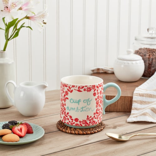 Tabletops Unlimited Dolly Parton "Cup of Ambition" Mug Perspective: top