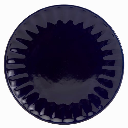 Mason Craft & More 12 Piece Stoneware Café Dinnerware Set - Navy Perspective: top