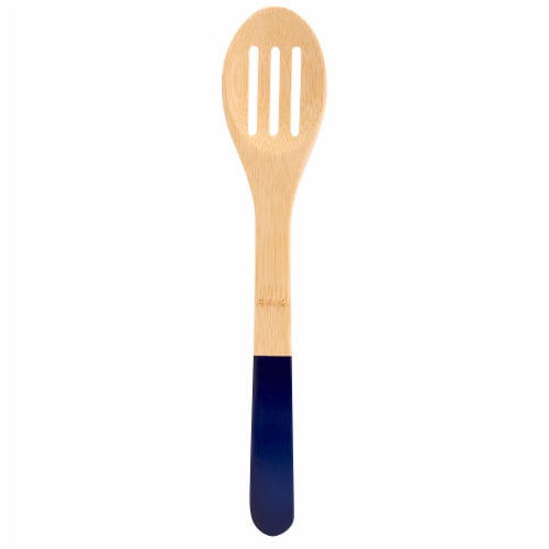 Tabletops Unlimited Mason Craft and More Stoneware and Bamboo Cafe Tub of Tools - Navy Perspective: top