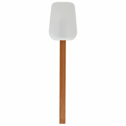 Tabletops Unlimited Mason Craft and More Stoneware and Bamboo Caffe Tub of Tools - White Perspective: top