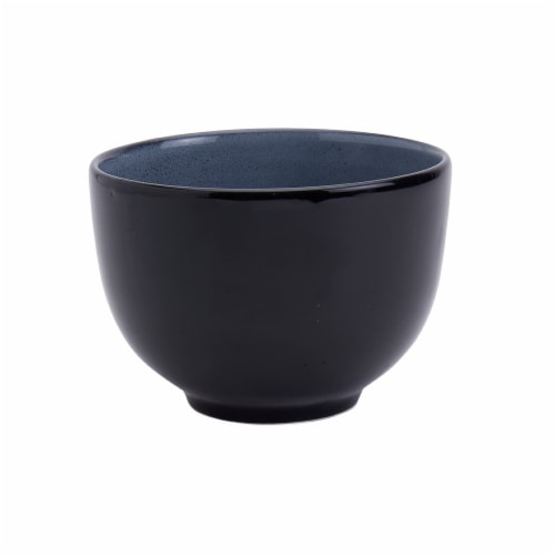 Tabletops Gallery Gabrielle Dinnerware Set - Black Perspective: top