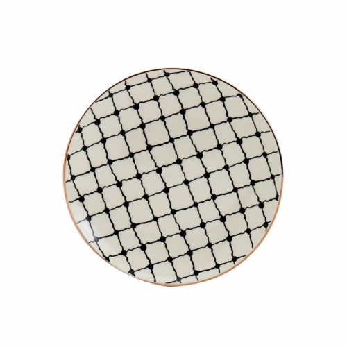 Tabletops Gallery Appetizer Plate Set - Grid Perspective: top