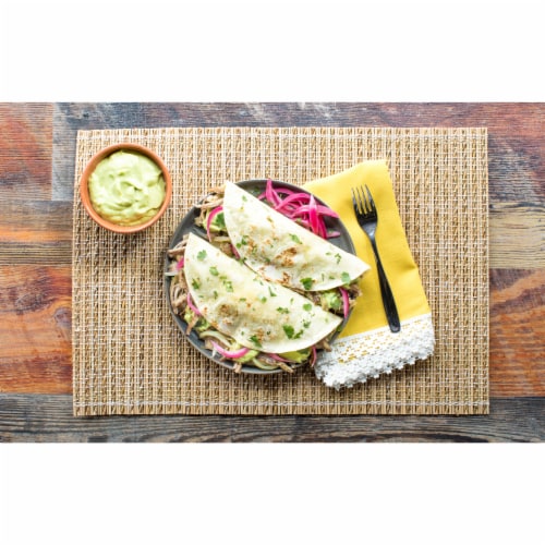 Guerrero Riquisimas Soft Taco Size Flour Tortillas Twin Pack Perspective: top