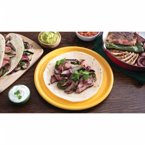 Guerrero Caseras Soft Taco Size Flour Tortillas Perspective: top