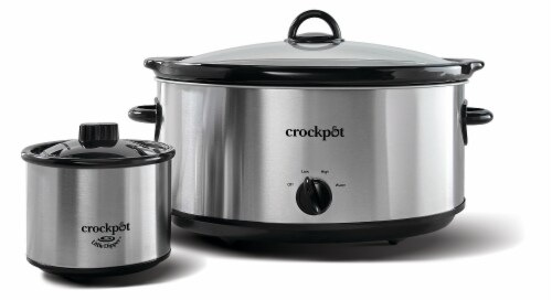 Crock Pot® 8-Quart Black Stainless Programmable Slow Cooker